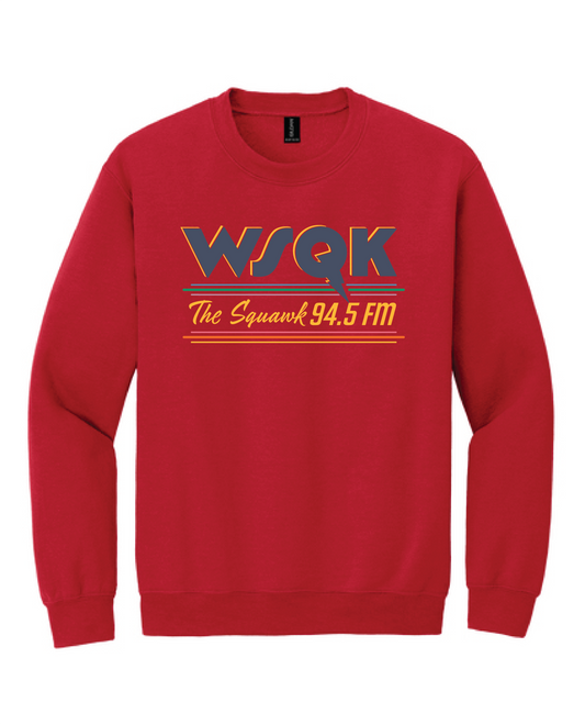 Stranger Things WSQK " The Squawk" Crewneck Sweatshirt
