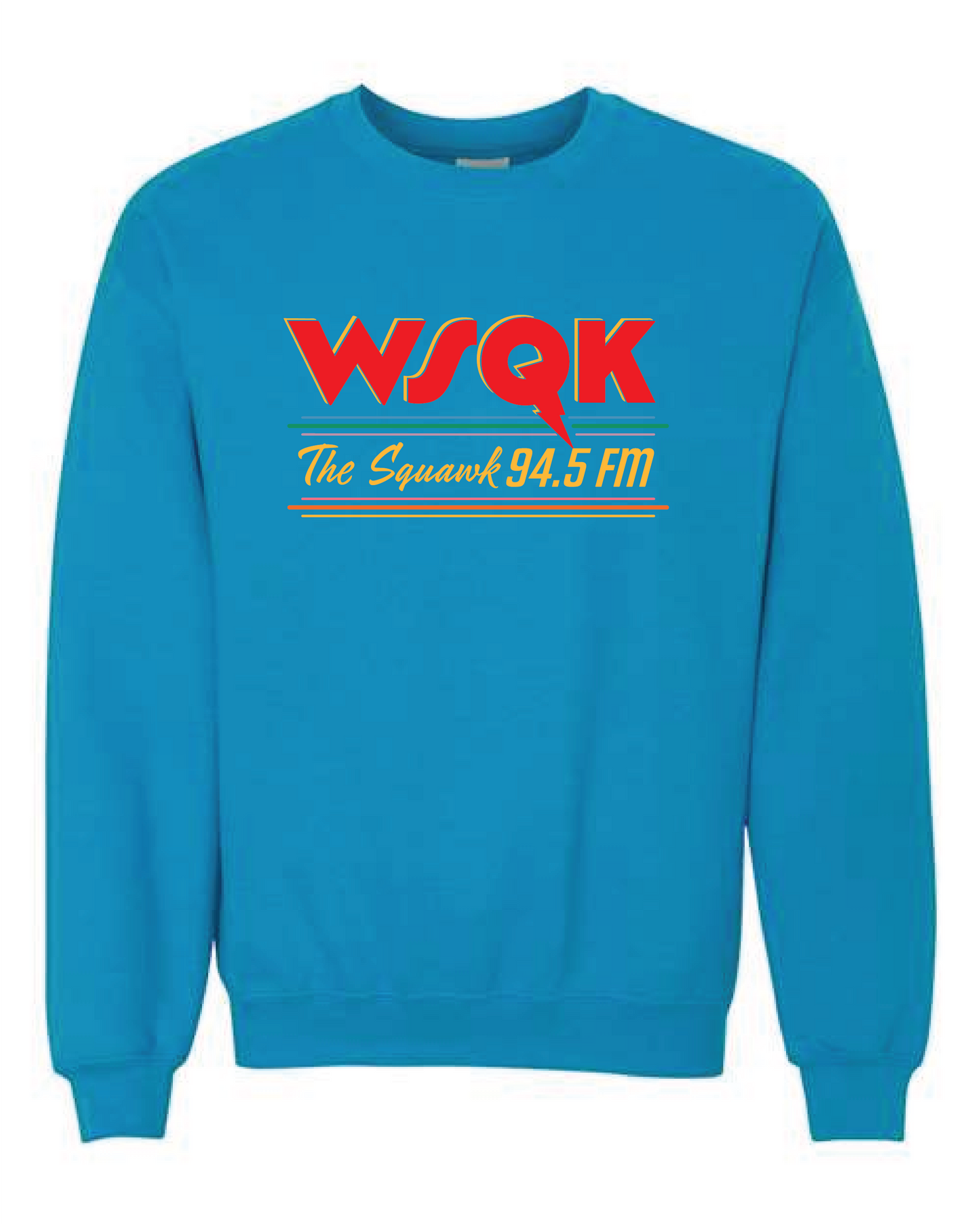 Stranger Things WSQK " The Squawk" Crewneck Sweatshirt