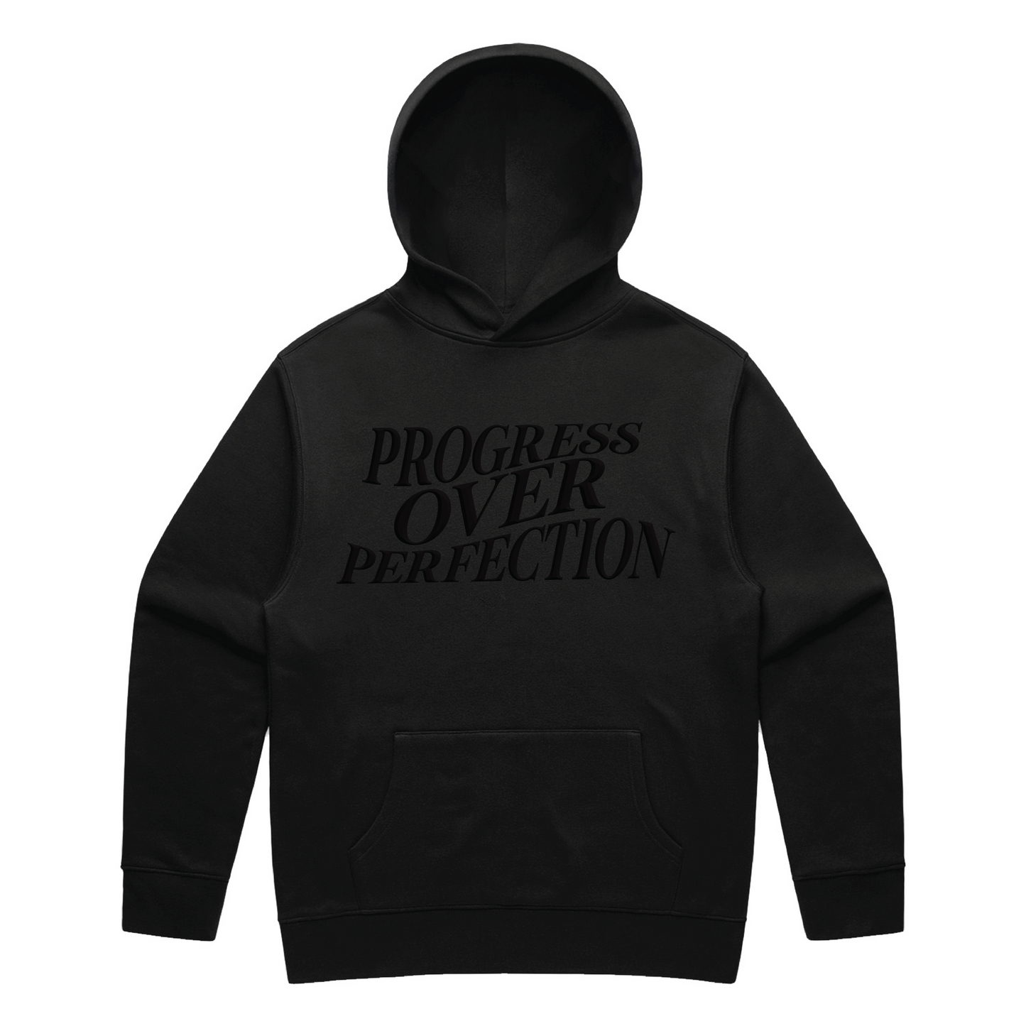 Progress Over Perfection Heavyweight Hoodies Sizes S-2XL