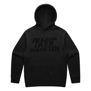 Progress Over Perfection Heavyweight Hoodies Sizes S-2XL