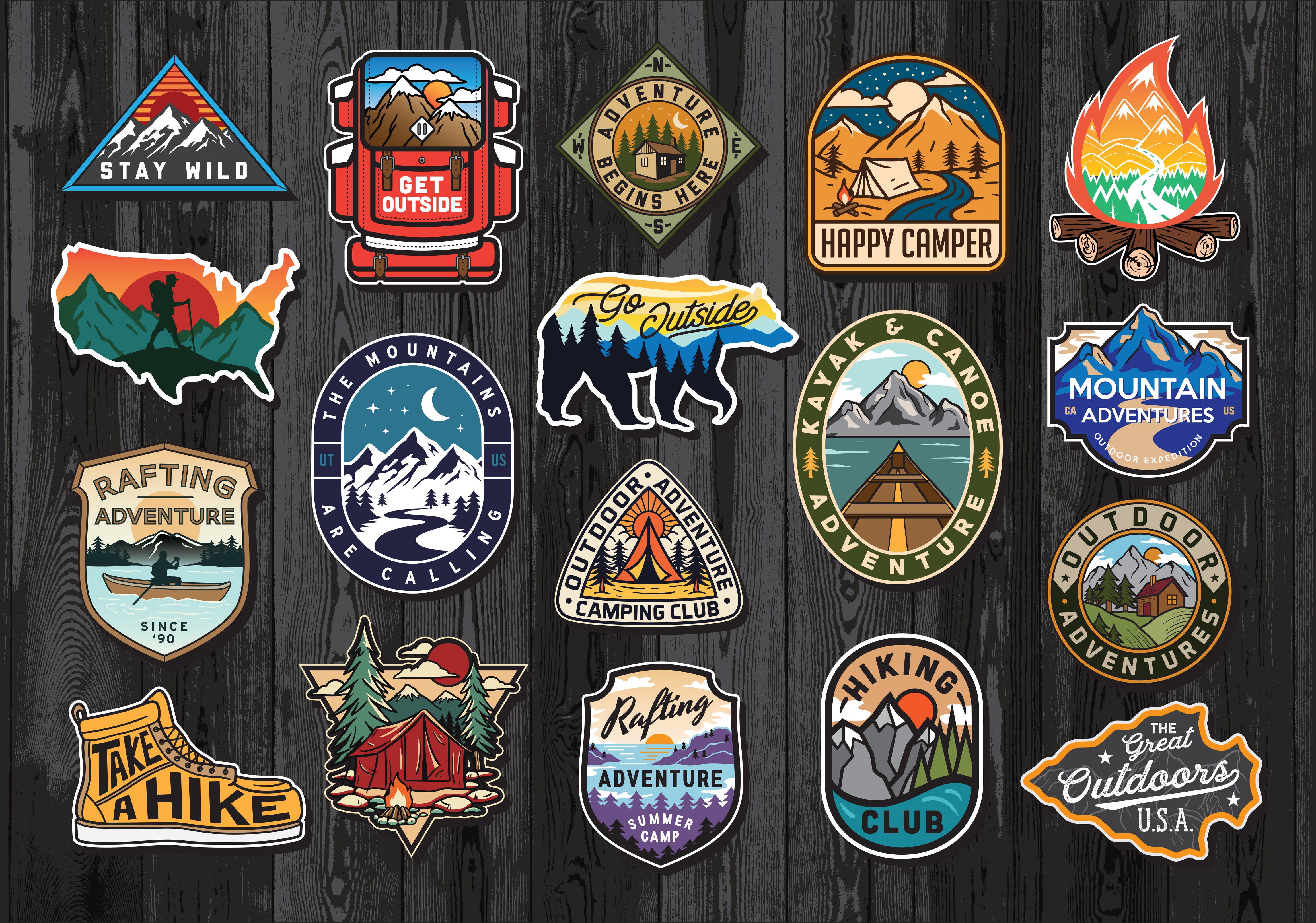 Die-Cut Stickers – Solid Custom Print