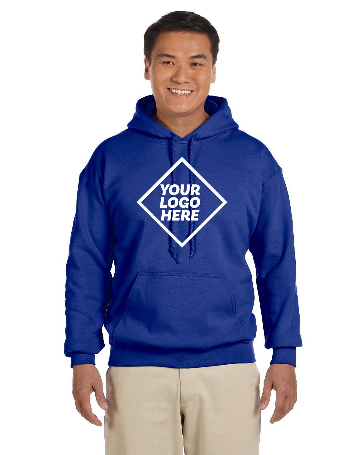 Gildan Adult Heavy Blend™ Hooded Sweatshirt - Unisex- Decorated - S-XL