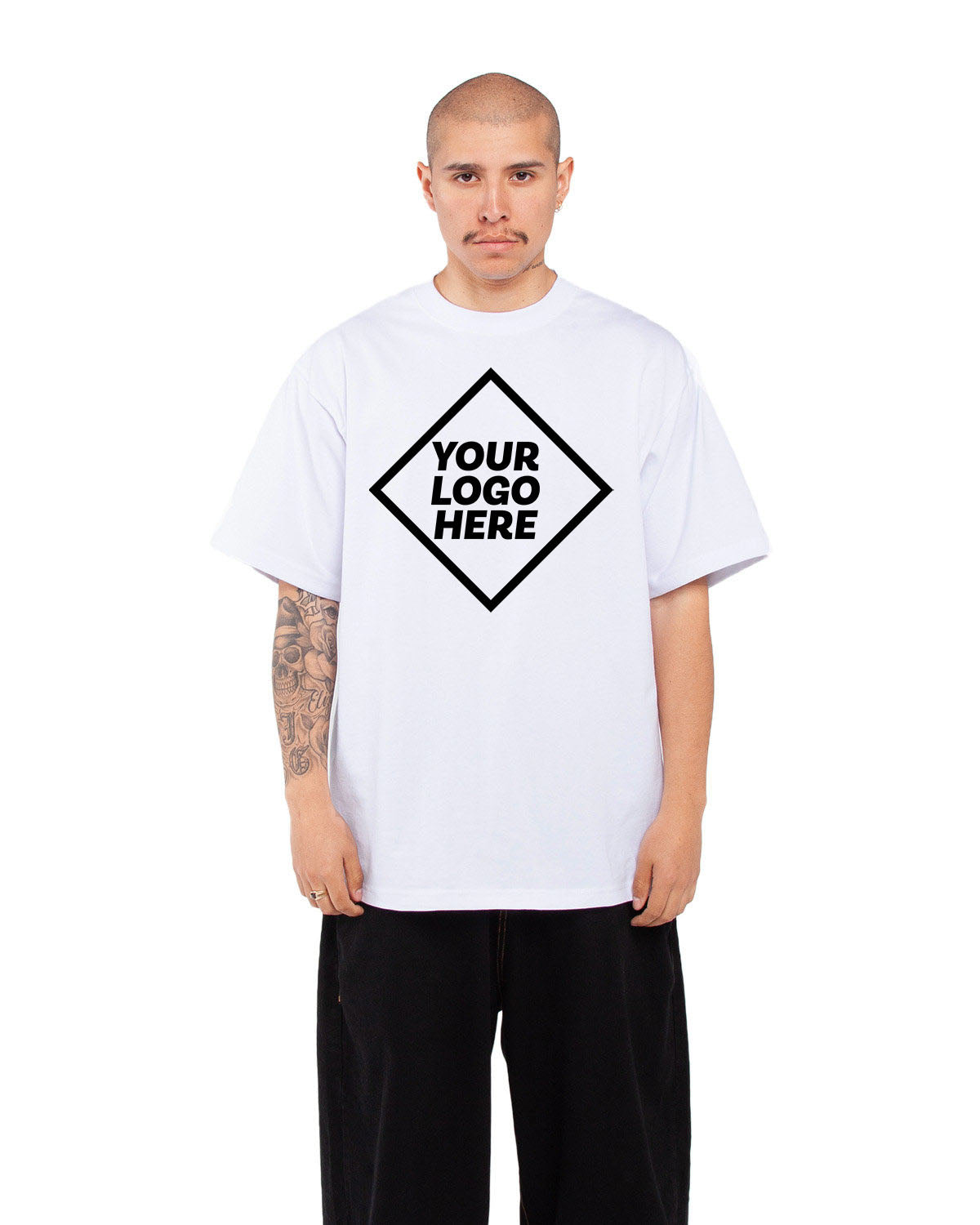 Shaka Wear Adult Max Heavyweight T-Shirt - Decorated S-XL