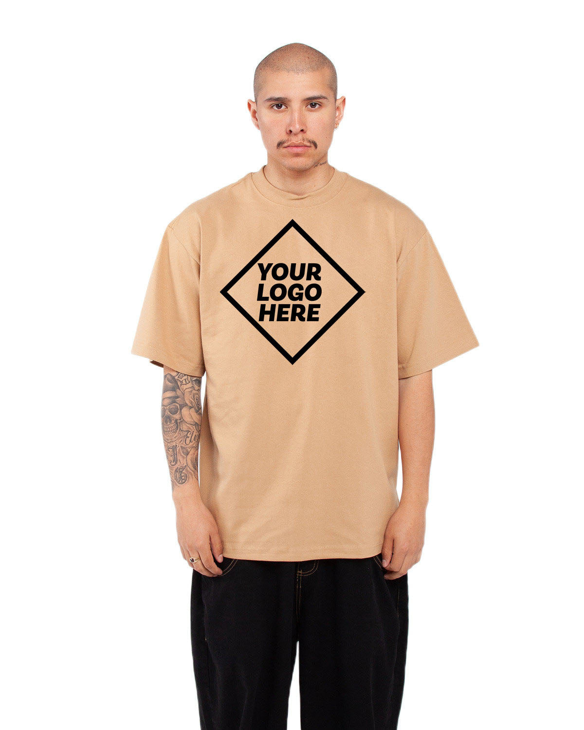 Shaka Wear Adult Max Heavyweight T-Shirt - Decorated S-XL