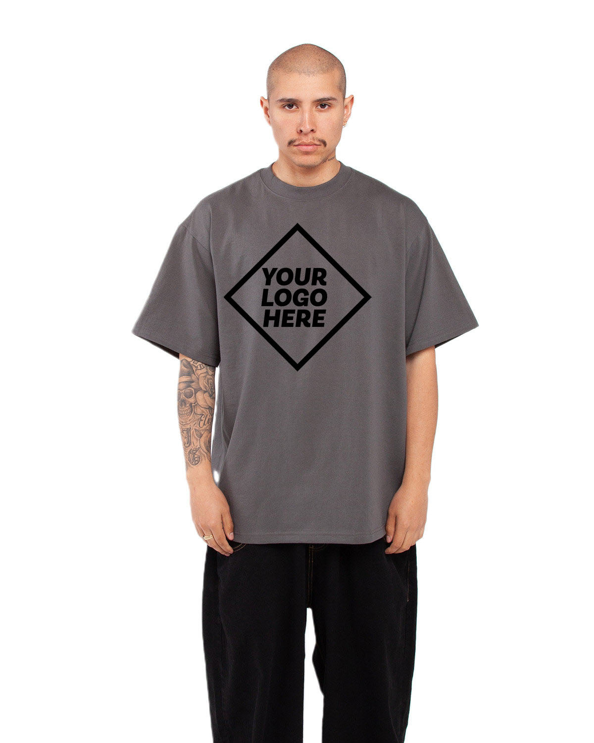 Shaka Wear Adult Max Heavyweight T-Shirt - Decorated S-XL