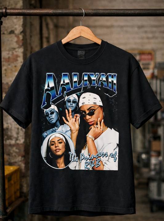 Aaliyah Vintage Style 90's Bootleg Unisex T-shirt
