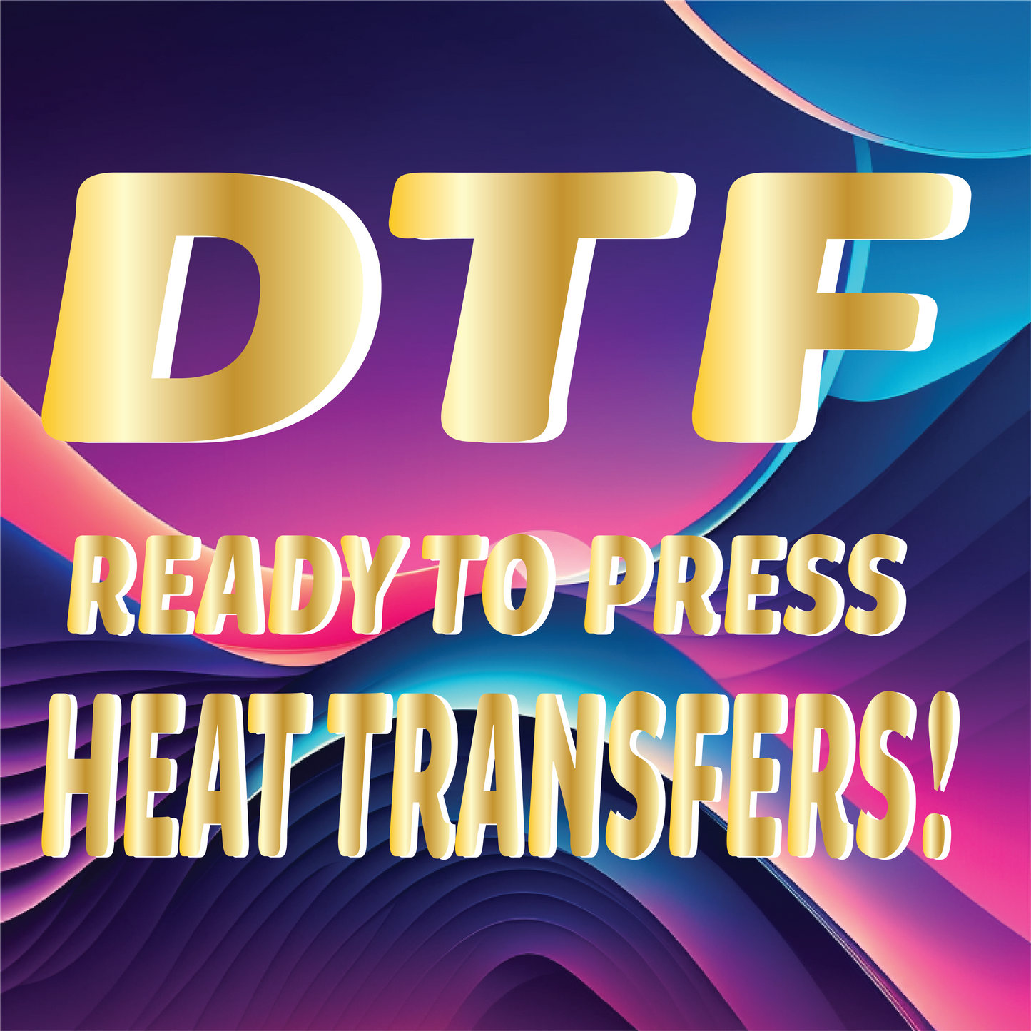 DTF Transfer Jumbo Size (16in x 20in)