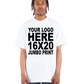 Custom Jumbo Print Shakawear Max Heavyweight T-Shirt